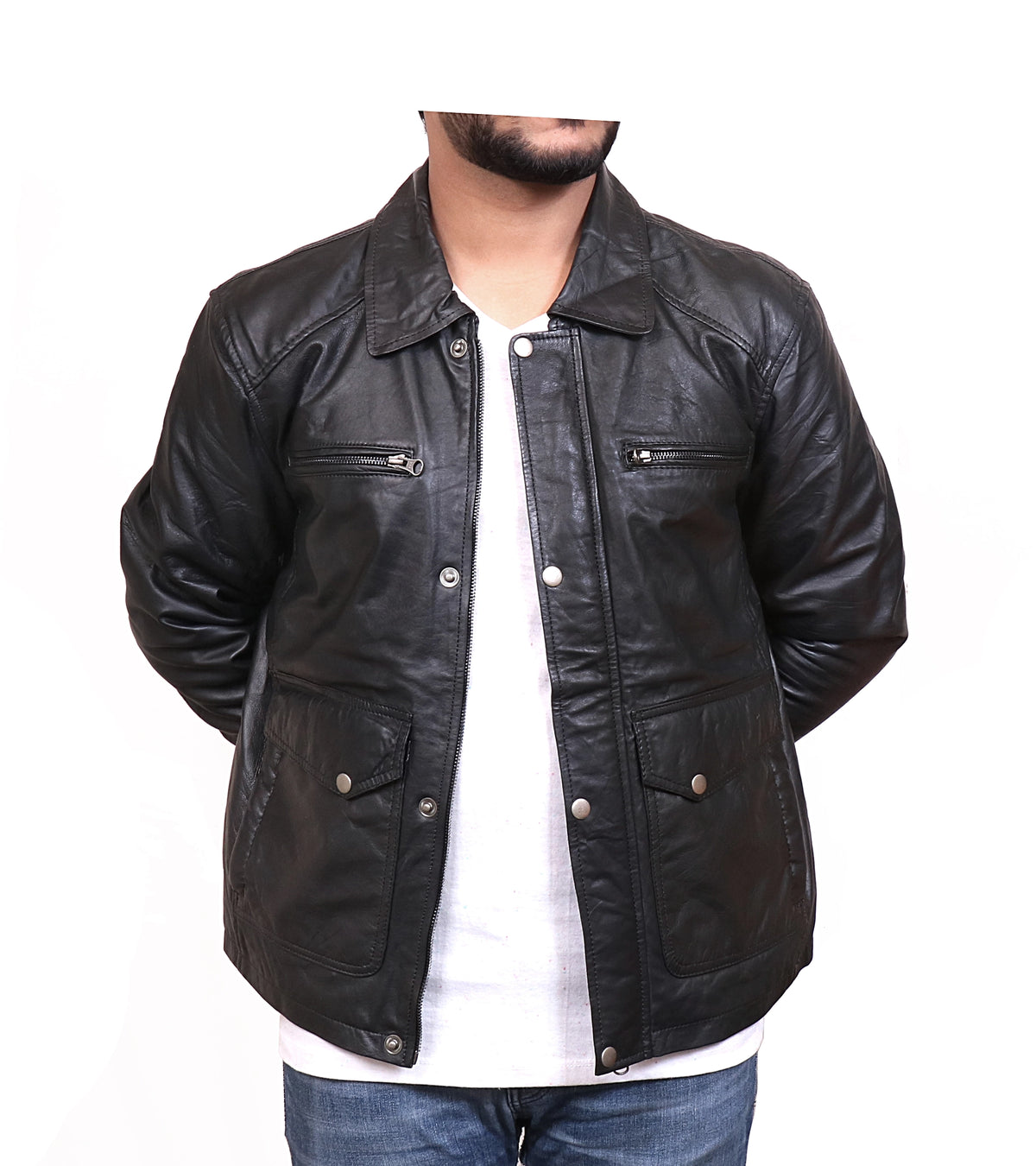 Leather Jacket 110191