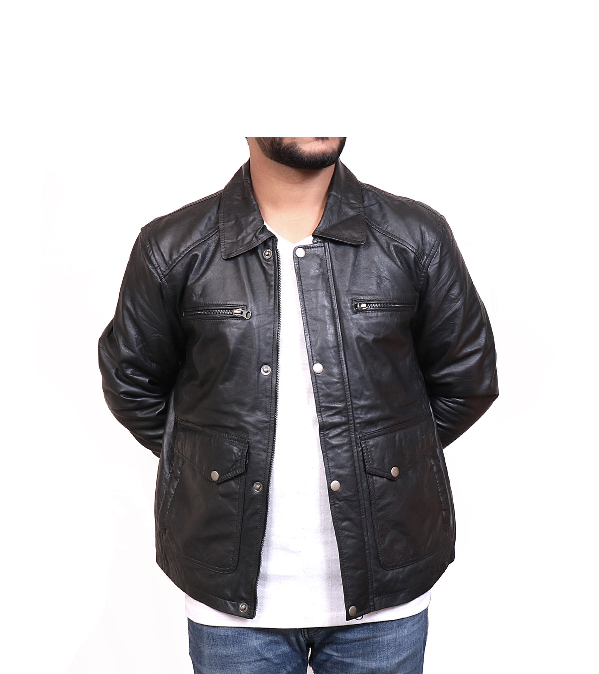 Leather Jacket 110191